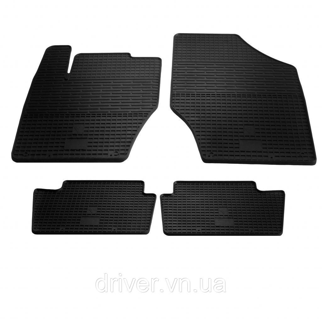 Резиновые коврики V2 (4 шт, Stingray Premium) для Citroen C-4 2010-2018 гг