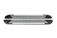 Боковые пороги Line (2 шт., алюминий) для GreatWall Wingle 5