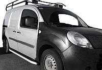 Боковые пороги Fullmond (2 шт., алюминий) для Renault Kangoo 1998-2008 гг