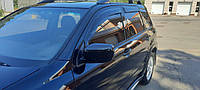 Ветровики на окна (4 шт, HIC) для Mitsubishi Outlander 2001-2006 гг
