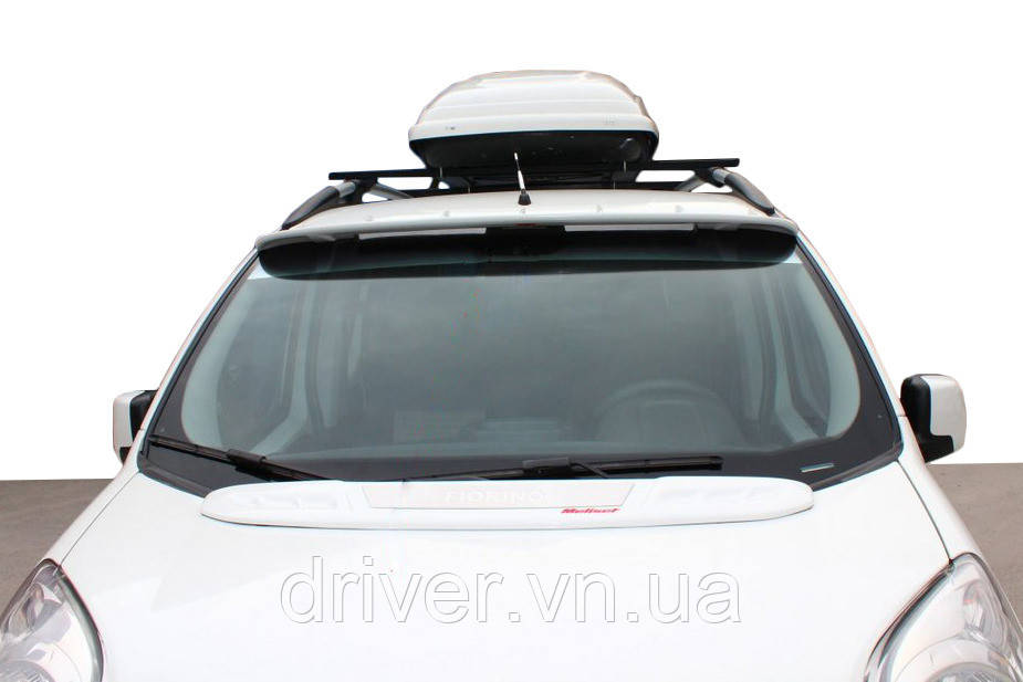 Козырек на лобовое стекло (под покраску) для Citroen Nemo
