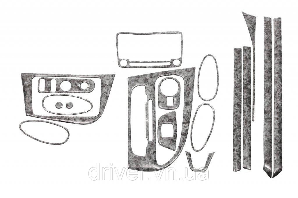 Накладки на панель приборов (2009-2012) Титан для Seat Leon, фото 1