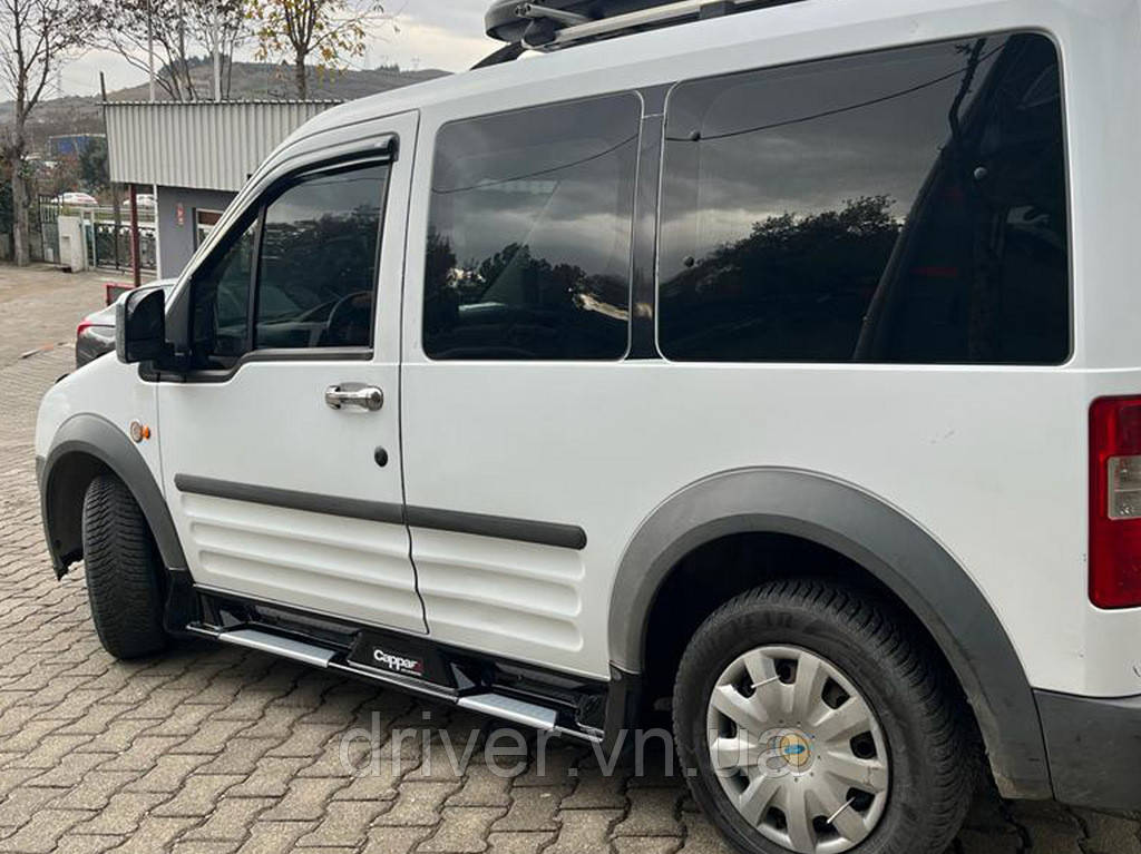 Боковые подножки Sorento-style (EuroCap) для Ford Connect 2002-2006 гг