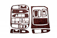 Накладки на Панель Приборов Карбон для Toyota Land Cruiser 100 1998-2007 гг