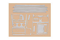 Накладки на Панель Приборов Алюминий для Volkswagen Golf 5 2003-2009 гг