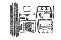 Накладки на Панель Приборов Титан для Volkswagen Golf 5 2003-2009 гг