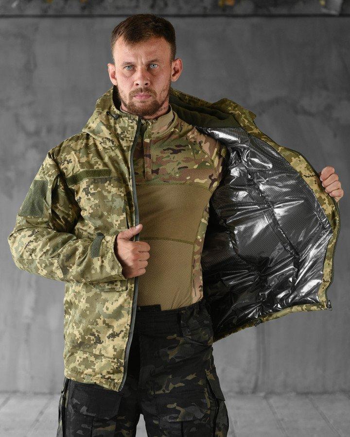 Тактична куртка бушлат Persona піксель Omni-Heat ВТ0448, фото 1