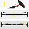 Турнік розсувний Cornix Pro 110-150 см XR-0285 Black/Red, фото 9