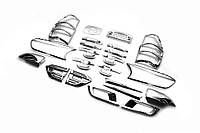 Комплект накладок 2015-2024 (хром ABS) для Ford Ranger