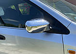 Накладки на Зеркала (2 шт., пластик) для Honda Civic Sedan VII 2001-2006 гг, фото 5