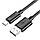 Кабель HOCO X88 Gratified charging data cable for Type-C(unpackaged) Black, фото 4