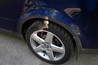 Расширители арок (4 шт, черные) для Ауди A6 C5 1997-2001 гг