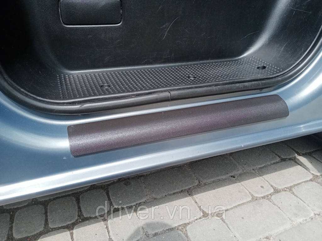 Накладки на карниз ABS (2 шт, DDU) Мат для Renault Trafic 2001-2015 гг