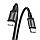 Кабель HOCO X14 Type-C to iP 3A, 20W, 1m, nylon, aluminum connectors, Black, фото 2