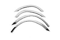 Накладки на арки (4 шт, нержавейка) для Mitsubishi Outlander 2001-2006 гг