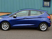 Нижние молдинги окон нержавейка (8 шт) для Ford Fiesta 2017- гг