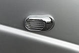 Решетка на повторитель Овал (2 шт, ABS) для Mercedes S-сlass W140, фото 4
