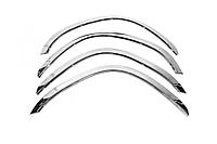 Накладки на арки (4 шт, нержавейка) для Toyota Rav 4 2006-2013 гг