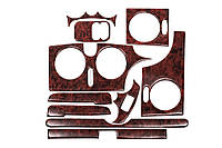 Накладки на панель приборов (Meric) Дерево для Renault Kangoo 1998-2008 гг