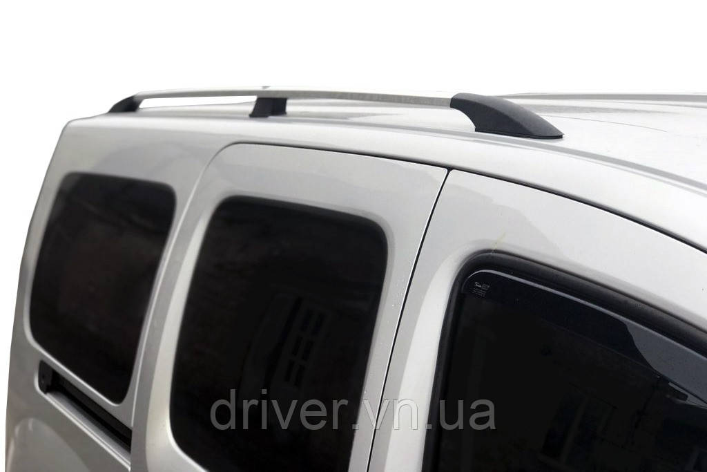 Рейлинги хром Макси база, Металлические ножки для Mercedes Citan 2013- гг