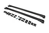 Перемычки на рейлинги без ключа Flybar (2 шт) Черный для Mercedes E-сlass W212 2009-2016 гг, фото 3