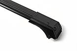 Перемычки на рейлинги без ключа Flybar (2 шт) Черный для Mercedes E-сlass W212 2009-2016 гг, фото 8