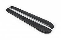 Боковые Подножки Bosphore Grey (2 шт., Алюминий) 2014-2019 для Land Rover Discovery Sport 2014- гг