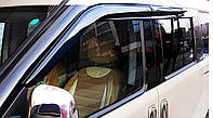 Ветровики на окна (4 шт., Sunplex Sport) для Opel Combo 2012-2018 гг