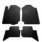 Резиновые коврики Stingray (4 шт) для Ford Ranger 2011-2022 гг