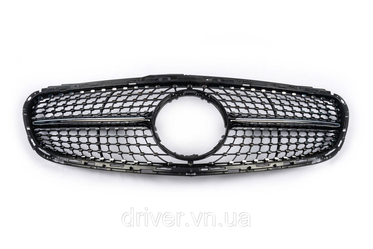 Передняя решетка Diamond Black (для Avantgarde и AMG-Line, 2013-2016) для Mercedes E-сlass W212