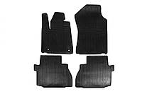 Резиновые коврики (2 ряда, Stingray Premium) для Toyota Sequoia 2007-2022 гг