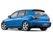 Накладка на багажник HB нержавейка для Mazda 3 2003-2009 гг