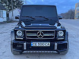 Передний бампер AMG G63/G65 (в сборе) G65 (черная сетка) для Mercedes G сlass W463 1990-2018 гг, фото 4