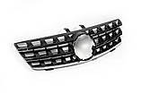 Передняя решетка (OEM) 2005-2008, Серая для Mercedes ML W164, фото 3