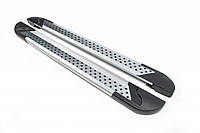 Боковые Подножки Vision New Grey (2 шт., Алюминий) для Ford Ranger 2002-2006 гг