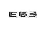 Надпись E63 для Mercedes E-сlass W213 2016-2023 гг, фото 3