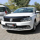 Дефлектор капота (EuroCap) для Volkswagen Jetta 2011-2018 гг