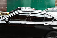 Ветровики SD (4 шт, HIC) для BMW 5 серия F-10/11/07 2010-2016 гг