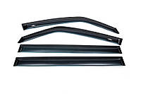 Ветровики на окна (4 шт, HIC) для Mitsubishi Pajero Wagon III 1999-2006 гг