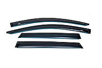 Ветровики на окна (4 шт, HIC) для Nissan Qashqai 2014-2021 гг