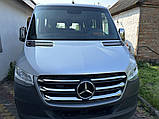 Накладки на воздухозаборник OmsaLine (2 шт., нерж) для Mercedes Sprinter W907/W910 2018- гг, фото 6