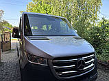Накладки на воздухозаборник OmsaLine (2 шт., нерж) для Mercedes Sprinter W907/W910 2018- гг, фото 4