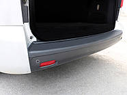 Накладка на задний бампер EuroCap (длинная база, ABS) для Opel Vivaro 2019- гг