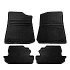 Резиновые коврики (4 шт, Stingray Premium) Для 3-дверного для Jeep Wrangler 2018- гг