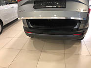 Накладка на багажник нержавейка для Skoda Karoq 2018- гг