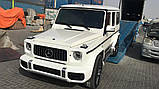 Комплект рестайлинга на G63 AMG 2018 (без замены капота и крыльев) для Mercedes G сlass W463 1990-2018 гг, фото 4
