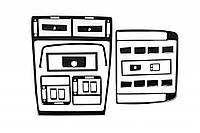 Декоративная Накладка на Панель Черный для Seat Alhambra 1996-2010 гг