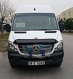 Дефлектор капота 2013-2025 (V2, EuroCap) для Mercedes Sprinter W906, фото 4