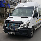 Дефлектор капота 2013-2025 (V2, EuroCap) для Mercedes Sprinter W906, фото 8