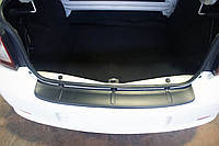 Накладка на задний бампер EuroCap (ABS) для Renault Logan II 2013-2022 гг
